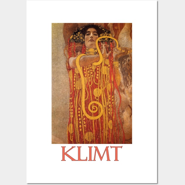 Hygieia by Gustav Klimt Wall Art by Naves